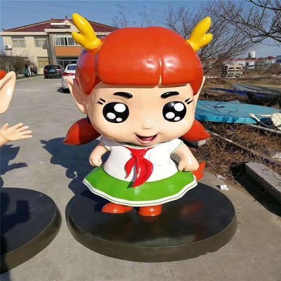 广西卡通人物雕塑厂家 玻璃钢动漫卡通人物雕塑报价